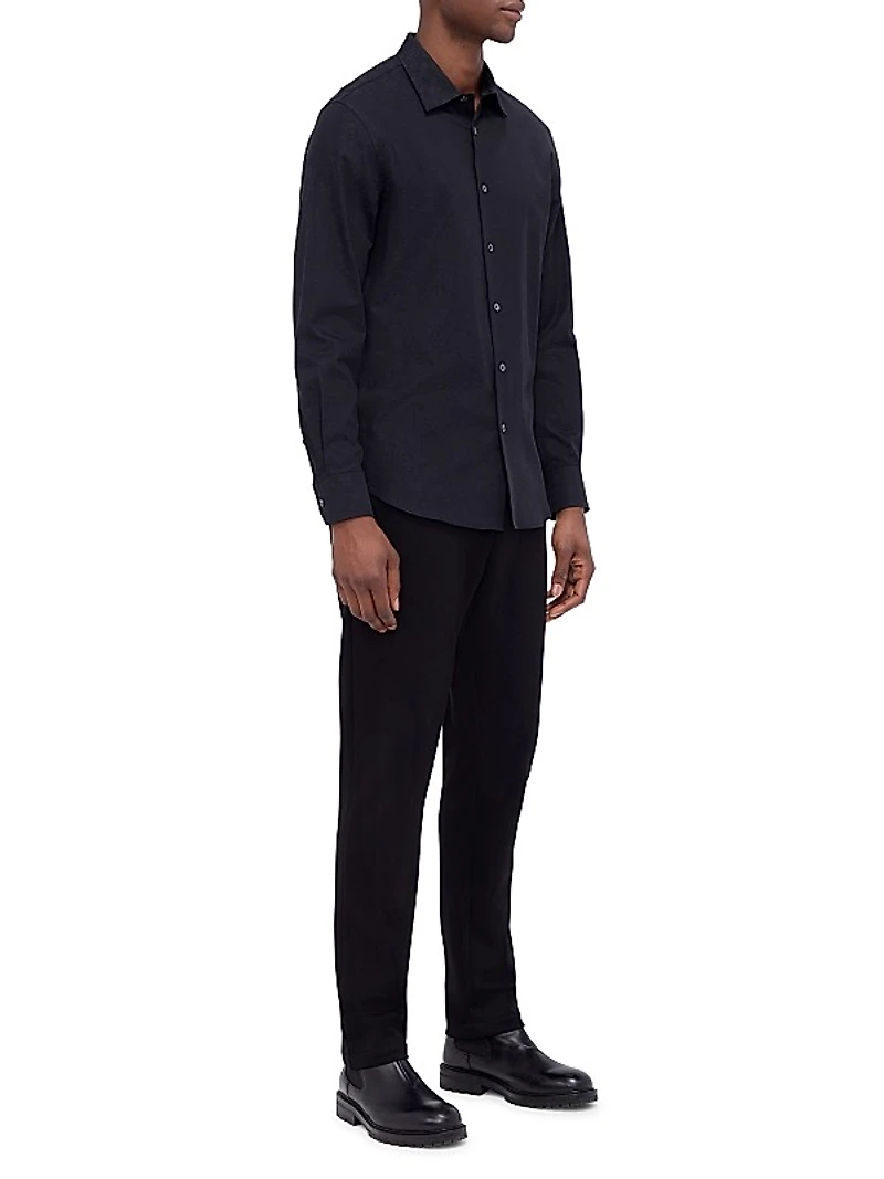 Julian Woven Cotton-Blend Shirt