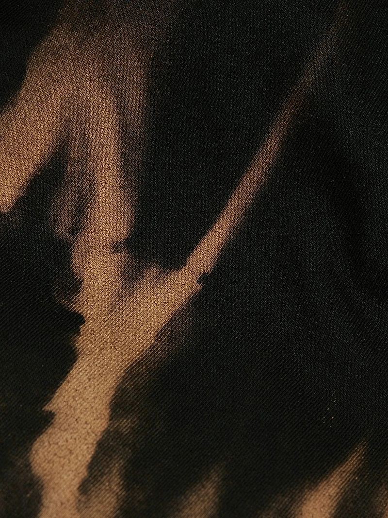 Tarp Tie-Dye Cotton Sleeveless T-Shirt