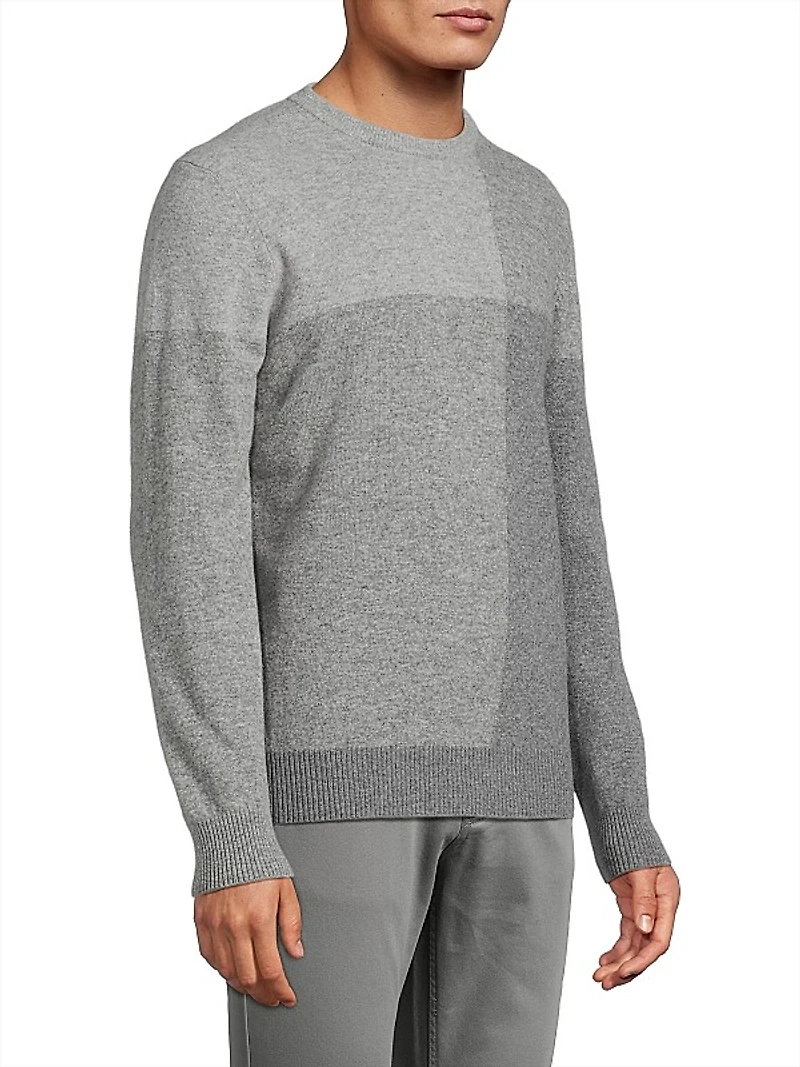 Golden Wool Crewneck Sweater