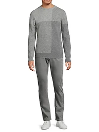 Golden Wool Crewneck Sweater