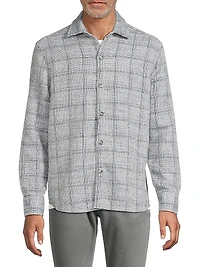 Quinn Plaid Woven Overshirt