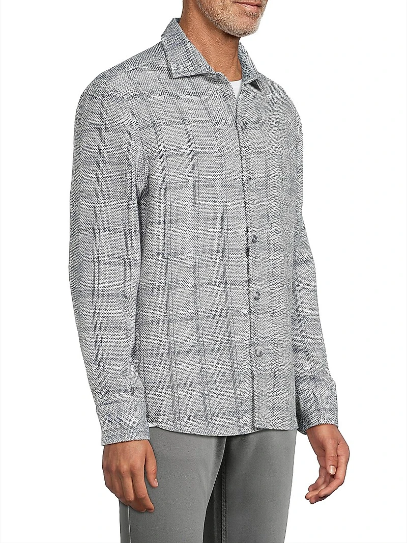 Quinn Plaid Woven Overshirt