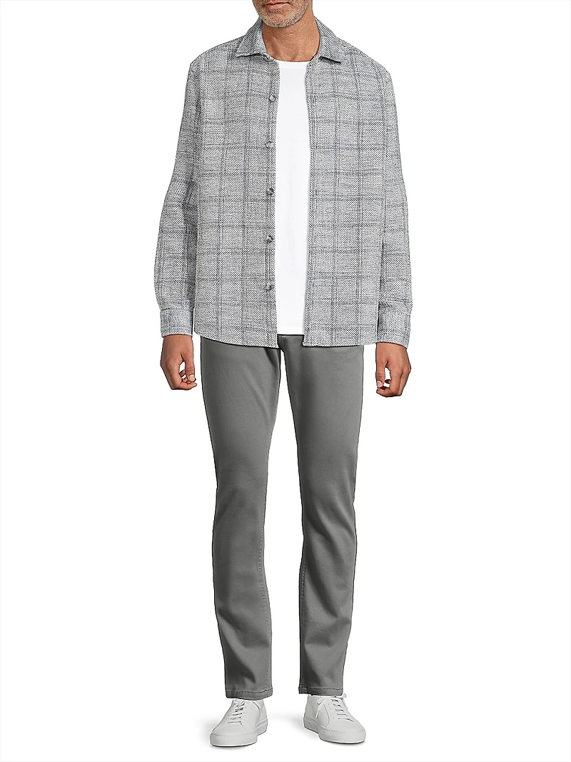 Quinn Plaid Woven Overshirt