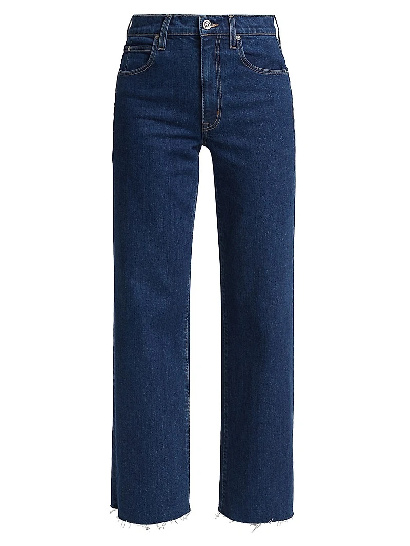Grace Denim Straight-Leg Jeans