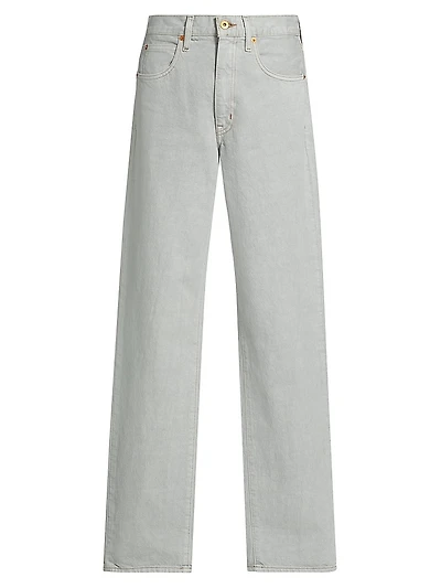 Sophie Mid-Rise Straight-Leg Jeans