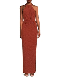 Eve Fina Halterneck Gown