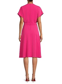 Lovewick Dolman-Sleeve Cocktail Dress