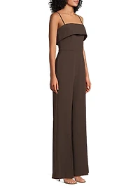 Kaivon Straight-Neck Jumpsuit