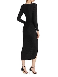 Donne Starry Midi Cocktail Dress