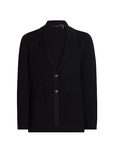 Clove Tailored Wool-Blend Sweater