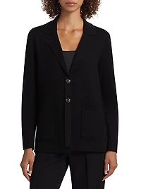 Clove Tailored Wool-Blend Sweater