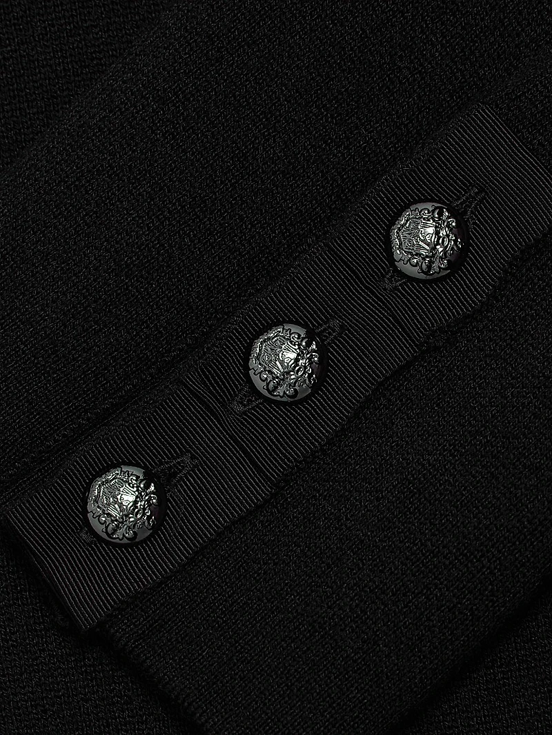 Clove Tailored Wool-Blend Sweater