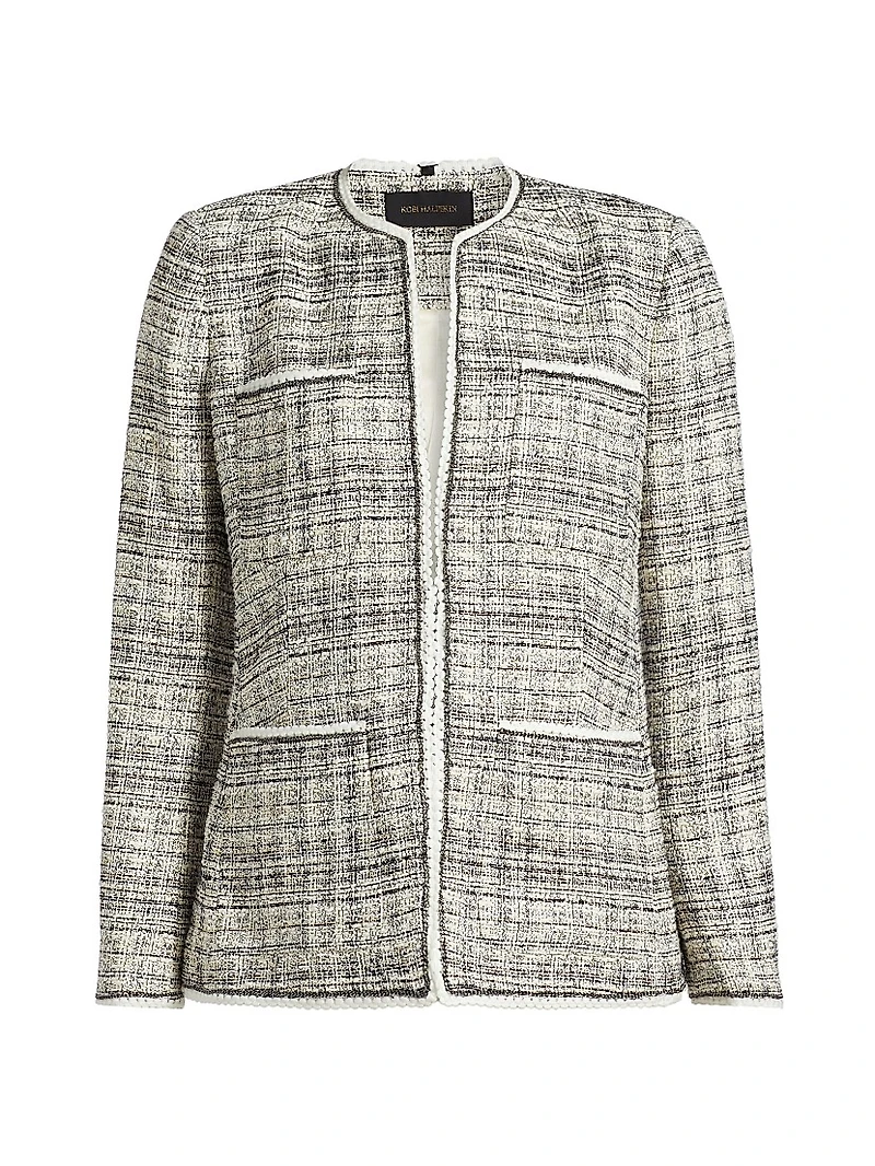 Teigen Metallic Tweed Jacket