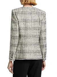 Teigen Metallic Tweed Jacket