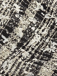 Dune Plaid Tweed Miniskirt