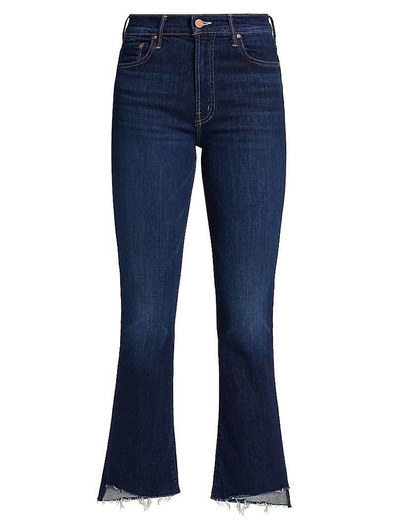The Insider Crop Step Fray Jeans