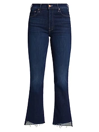 The Insider Crop Step Fray Jeans