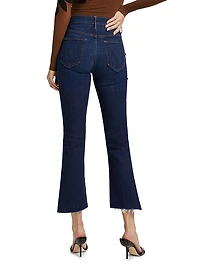 The Insider Crop Step Fray Jeans