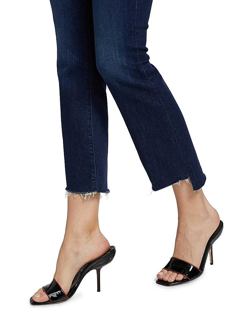 The Insider Crop Step Fray Jeans