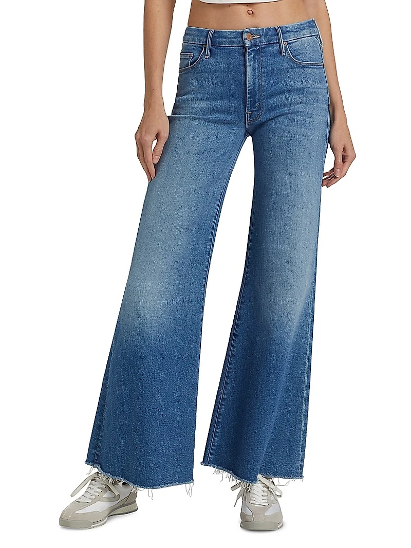 The Roller Fray Wide-Leg Jeans