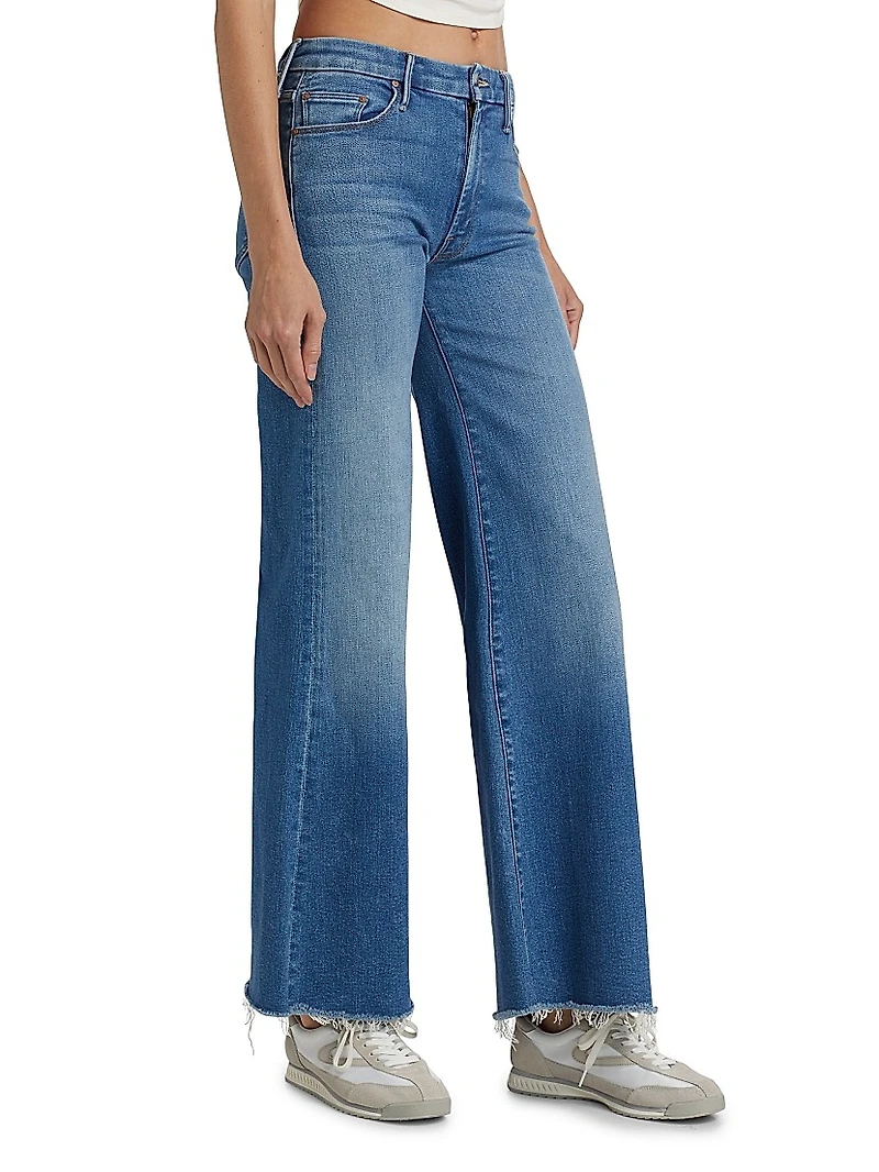 The Roller Fray Wide-Leg Jeans