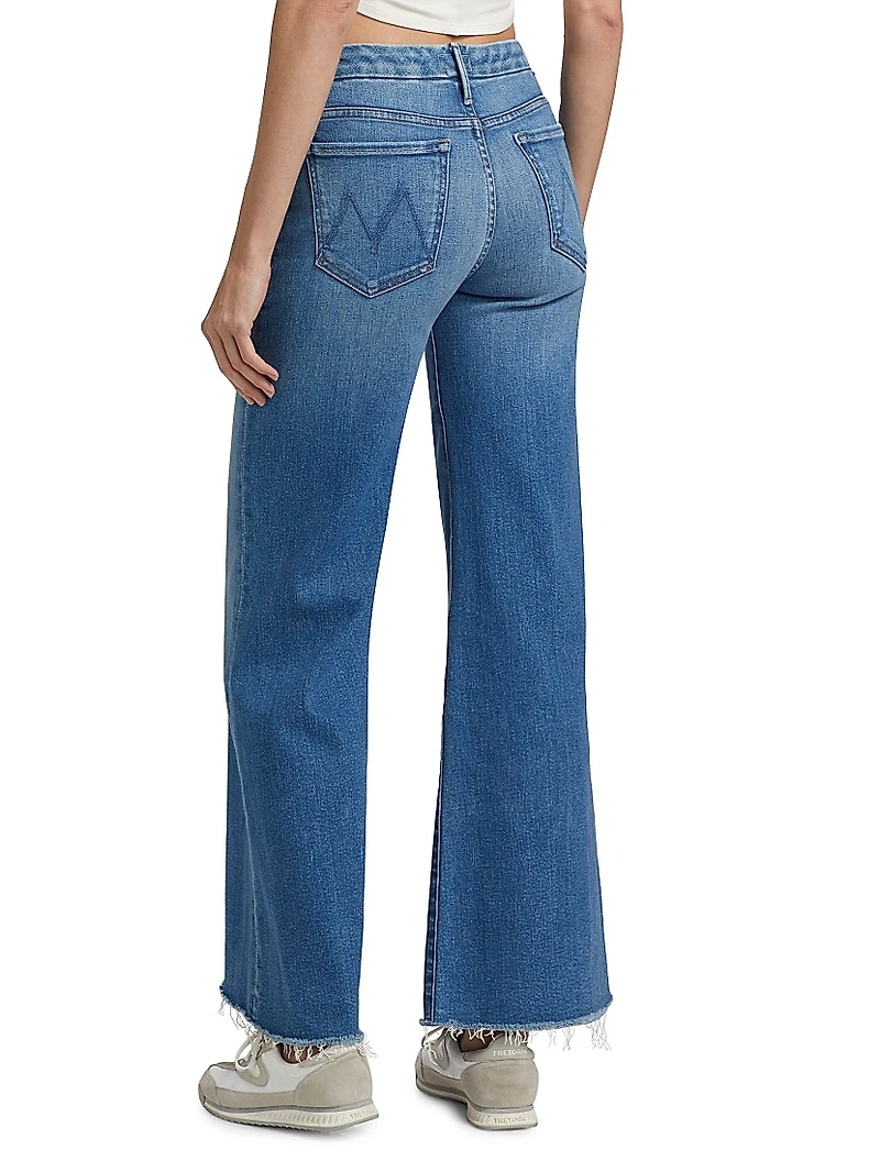 The Roller Fray Wide-Leg Jeans