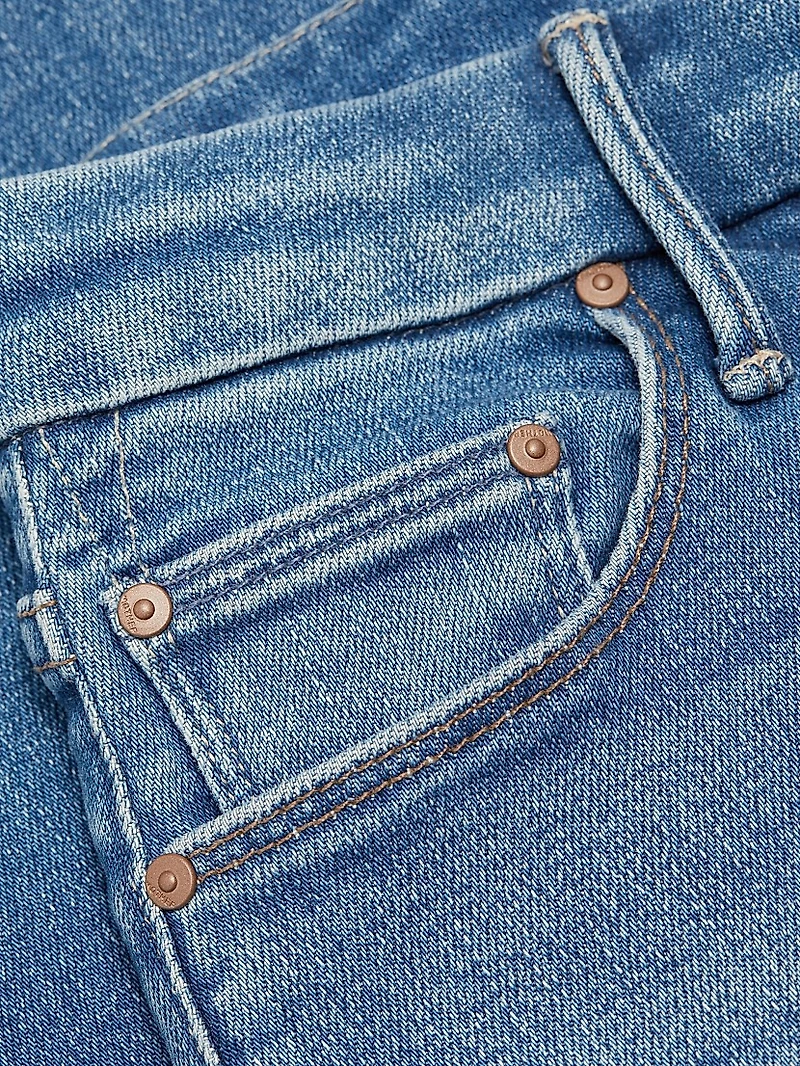 The Roller Fray Wide-Leg Jeans