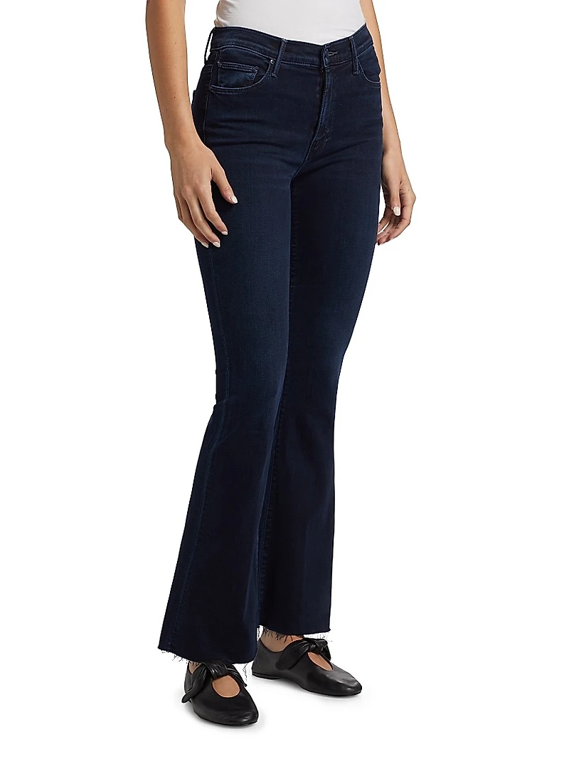 The Weekender Fray Slim Straight Jeans