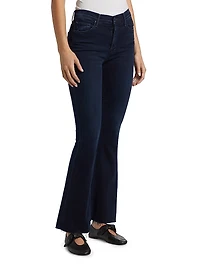 The Weekender Fray Slim Straight Jeans