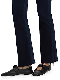 The Weekender Fray Slim Straight Jeans