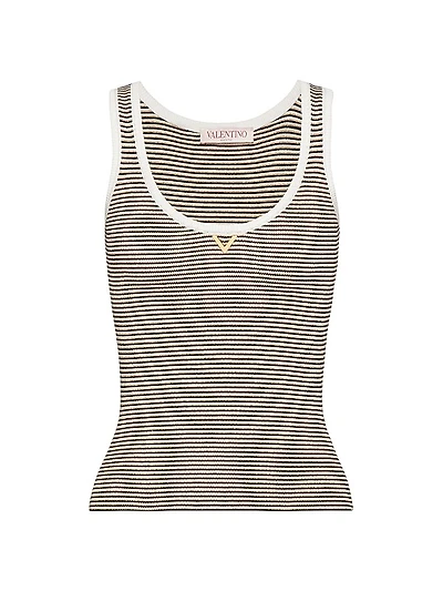 Cotton and Lurex Top