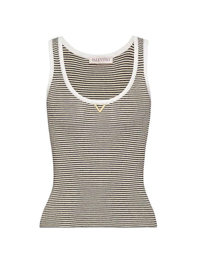 Cotton and Lurex Top