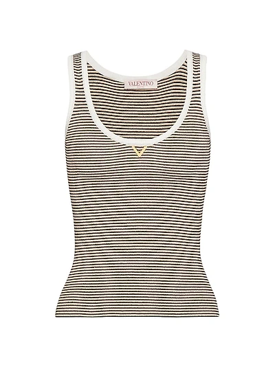 Cotton and Lurex Top