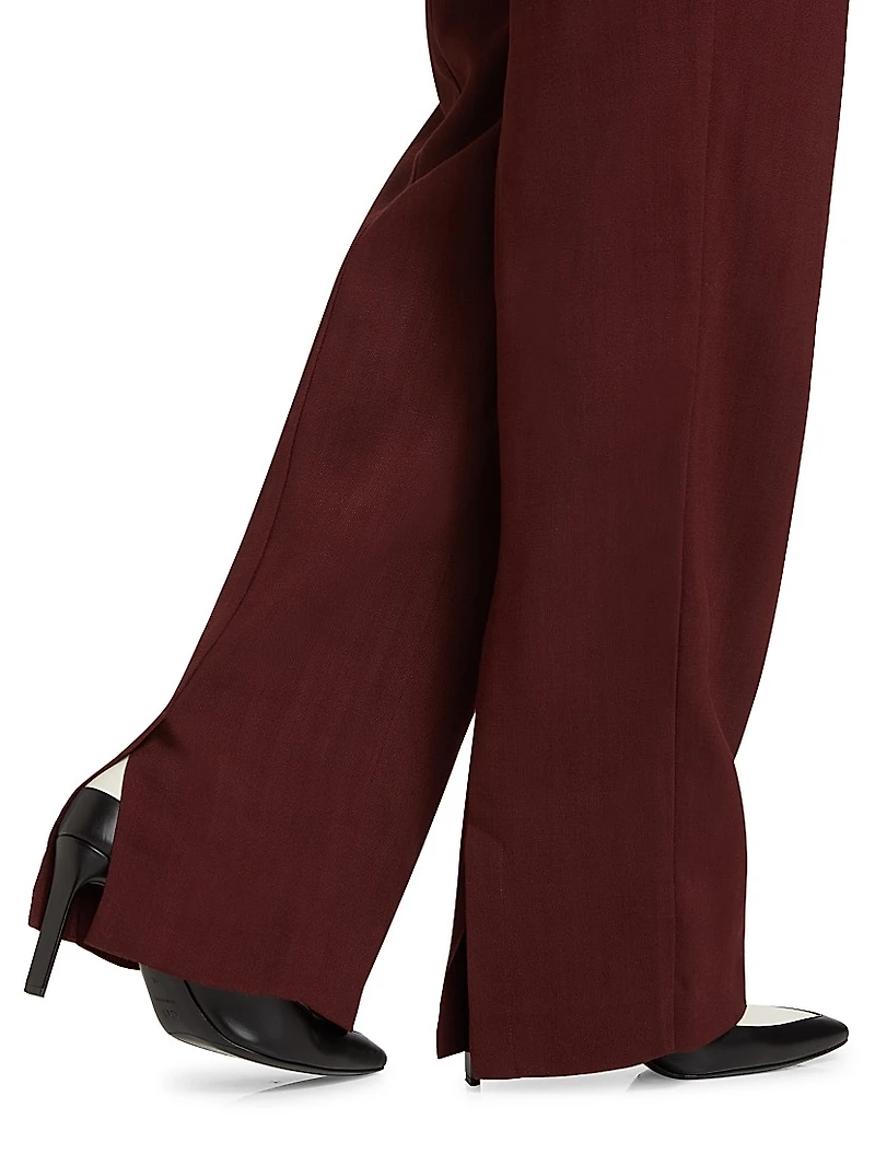 Straight Vented Pants