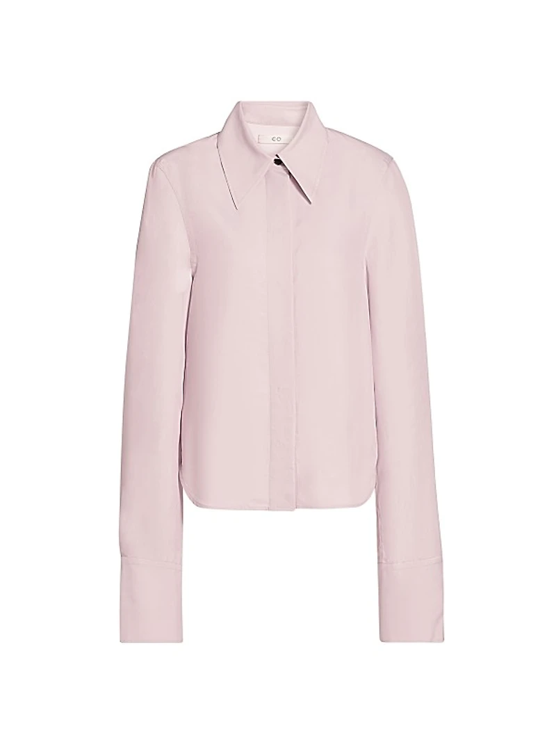 Long-Sleeve Button-Up Shirt