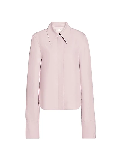 Long-Sleeve Button-Up Shirt