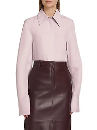 Long-Sleeve Button-Up Shirt