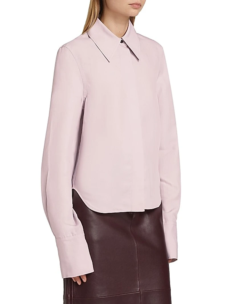 Long-Sleeve Button-Up Shirt
