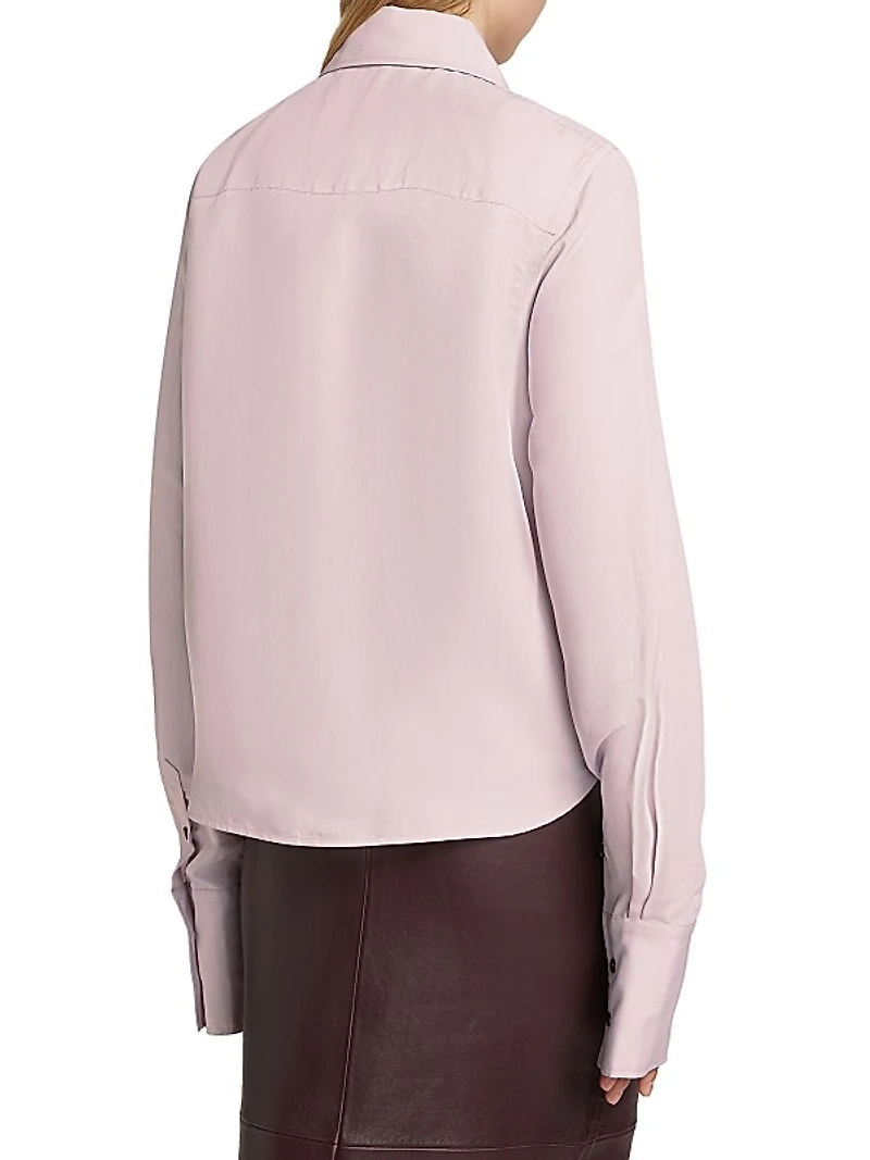 Long-Sleeve Button-Up Shirt