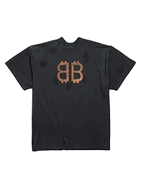 Paris Moon Double Front Oversized T-Shirt