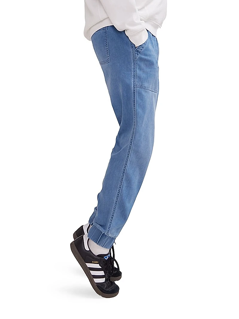 the Under Bump Easy Denim Joggers