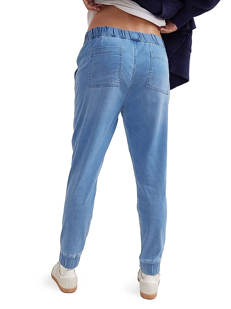 the Under Bump Easy Denim Joggers