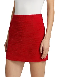 Vera Tweed Miniskirt
