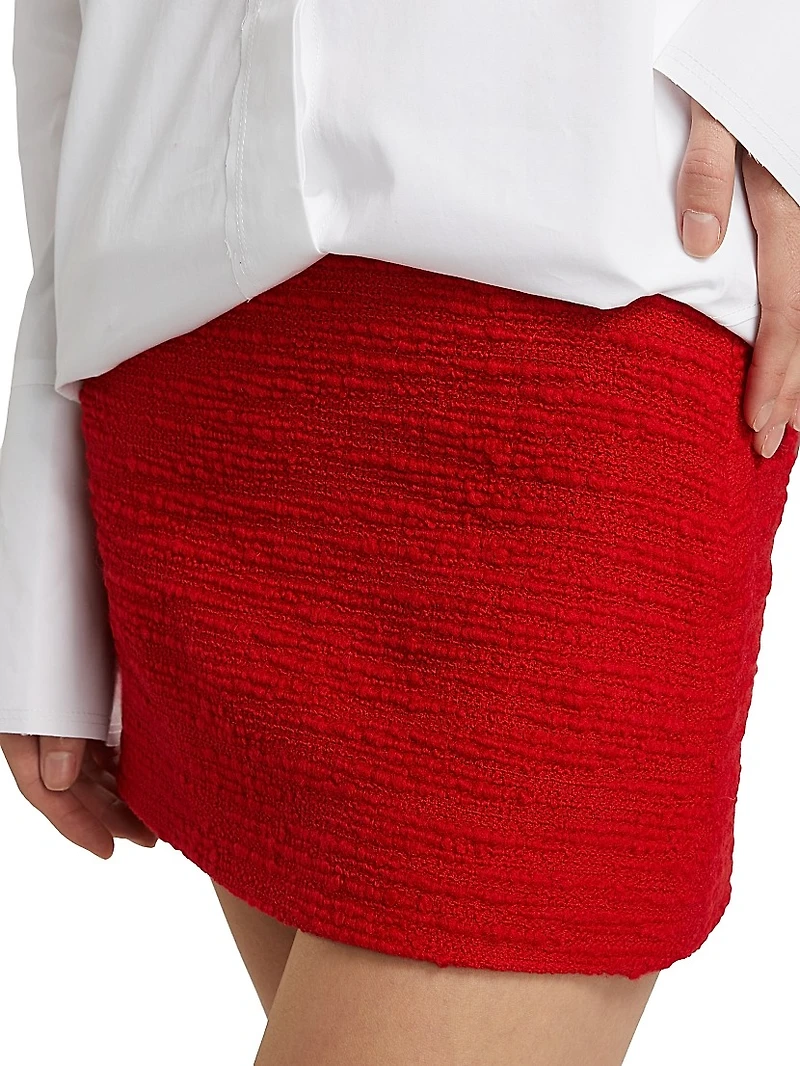 Vera Tweed Miniskirt