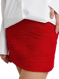 Vera Tweed Miniskirt