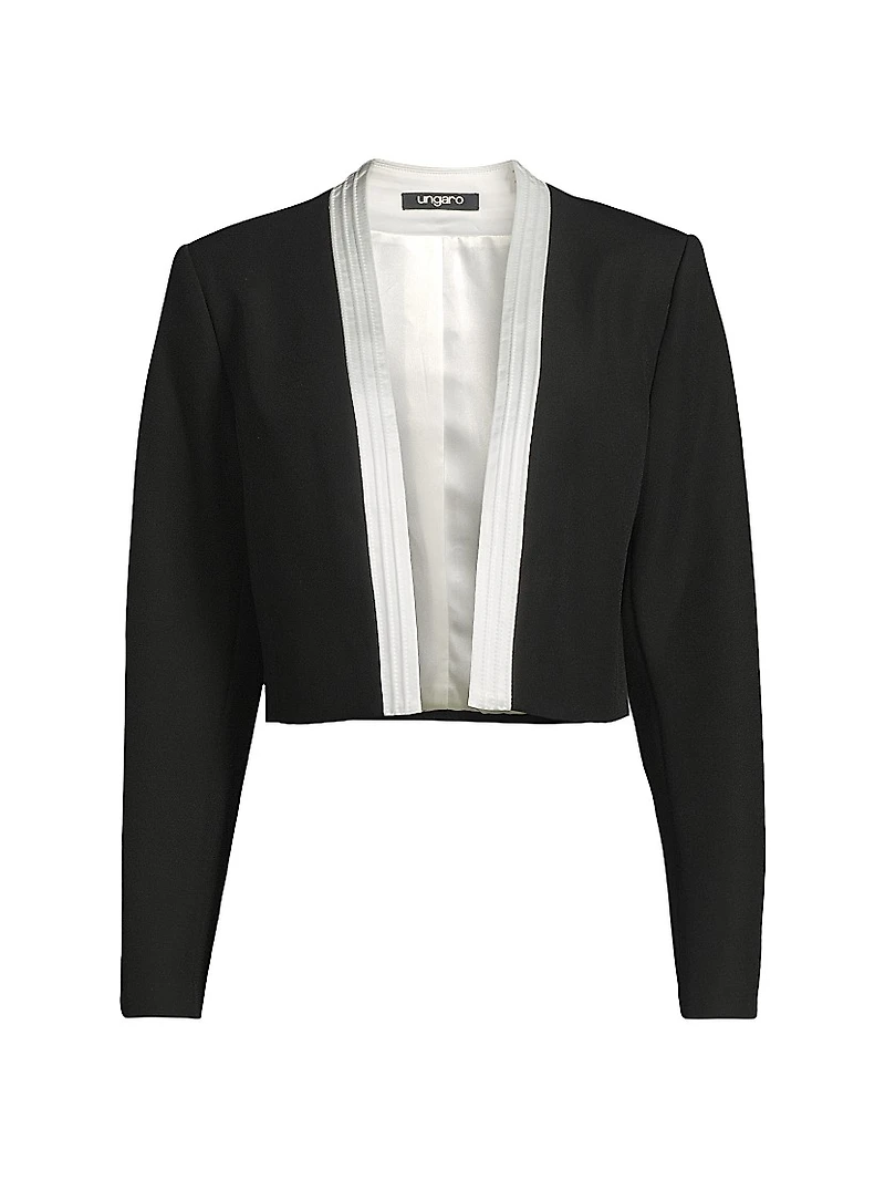 Eve Crop Tuxedo Jacket