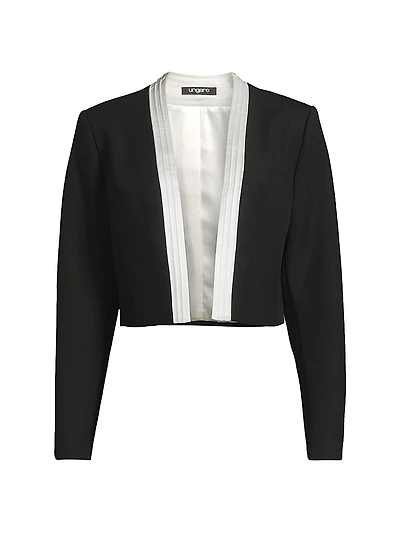 Eve Crop Tuxedo Jacket