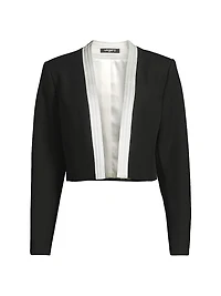 Eve Crop Tuxedo Jacket