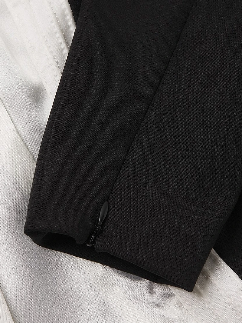 Eve Crop Tuxedo Jacket