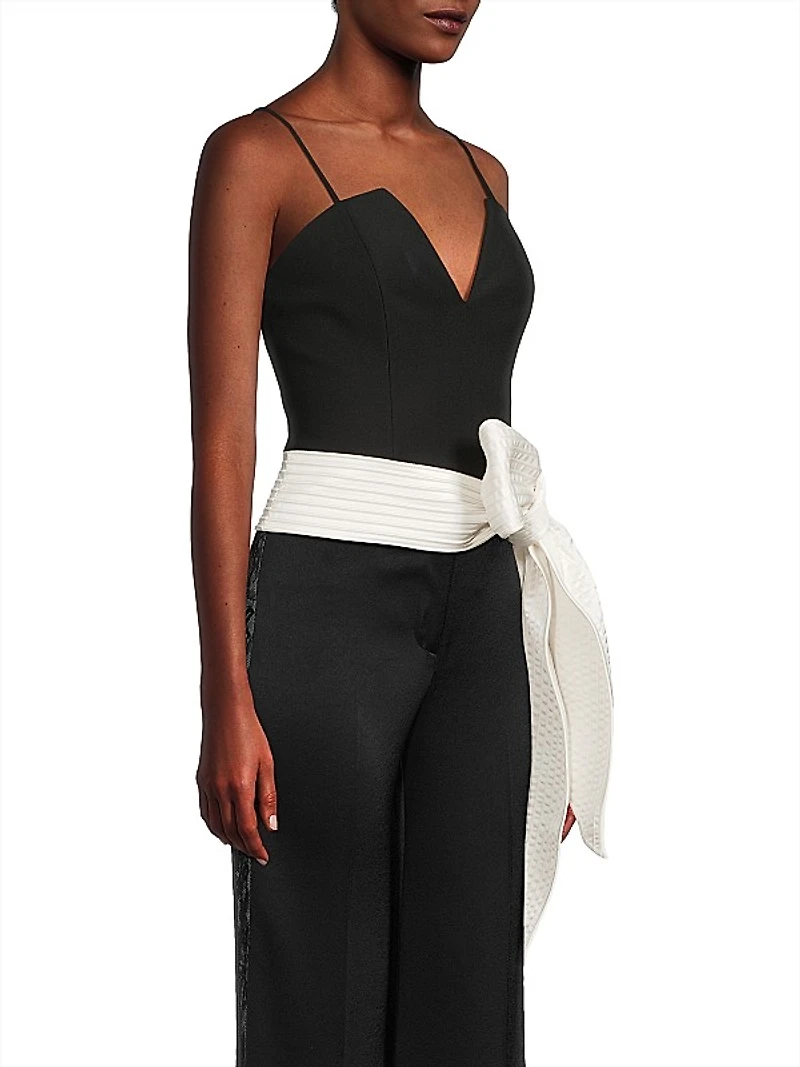 Chance Bow Bustier Top